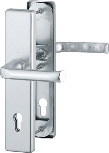Schutzgarnitur London 113/2221/2410 Alu.F1 92mm 66-71mm HOPPE