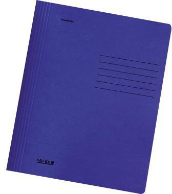 Falken Schnellhefter 26001176 A4 Karton dunkelblau