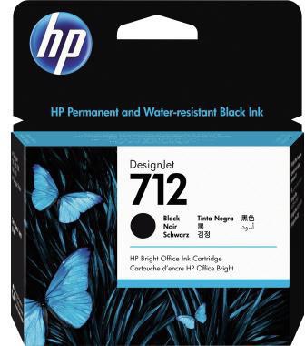 HP Tintenpatrone 3ED71A 712 80ml schwarz