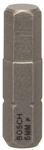Bosch Schrauberbit Extra-Hart ISO1173 C6.3 HEX 6 L.25mm 1/4Zoll-Außen-6kt 3St.
