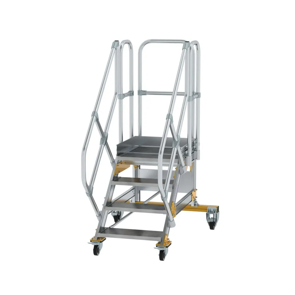 MUNK Plattformtreppe Aluminium,Stahl verzinkt