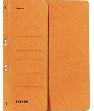 Falken Ösenhefter 80000516 DIN A4 kaufm. Heftung 250g Karton orange