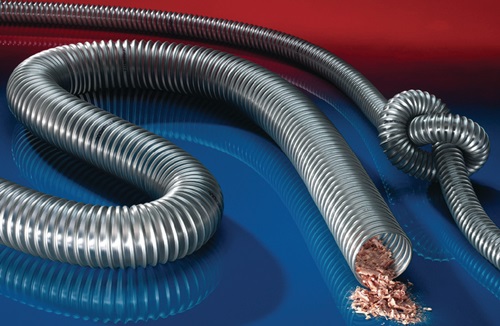 Absaug- u.Gebläseschlauch TIMBERDUC® PUR 532 AS ID 315mm AD 324,00mm 4.5mm L.10m