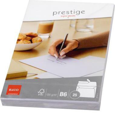 ELCO Briefumschlag Prestige 7039612 B6 oF hk hochweiß 25 St./Pack.