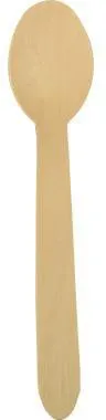 PAPSTAR Löffel Pure 18249 15,7cm Holz 100 St./Pack.