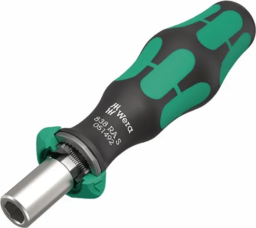 Bithandhalter 838 RA-R M 1/4 Zoll m.Rapidaptor SWF Komfort Plus Griff WERA