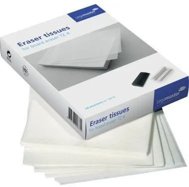 Legamaster Löschpapier 7-120600 für Tafellöscher TZ4 100 St./Pack.