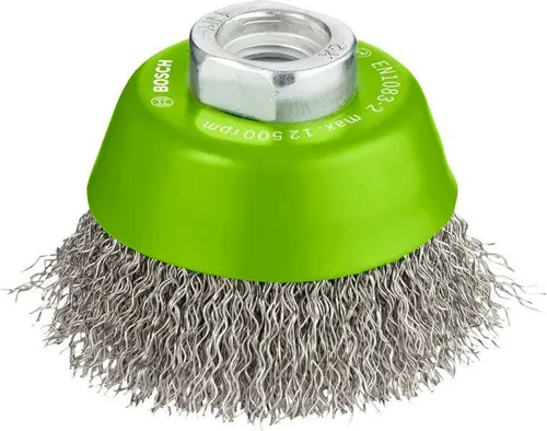 Bosch Topfbürste PRO Stainless Steel clean D.65mm Draht-St.0,3mm Edelstahl M14