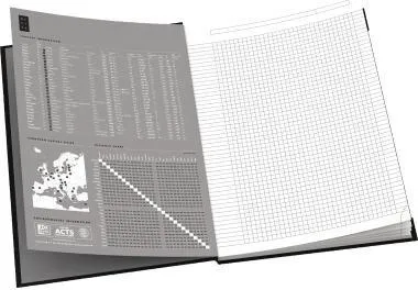 Oxford Notizbuch Office Smart Black 100104227 A4 96Bl. kariert