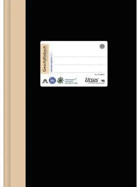 Ursus Staufen Geschäftsbuch 608353 A4 144Blatt 80g liniert