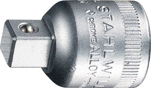 Reduzierstück 513 Antriebs-4-KT.1/2 Zoll Abtriebs-4-KT.3/8 Zoll L.38,5mm
