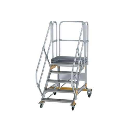 MUNK Plattformtreppe Aluminium,Stahl verzinkt