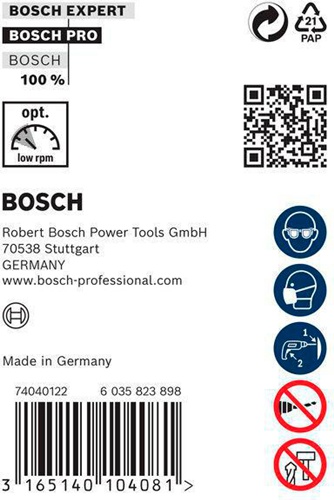 Bosch Schalungsbohrer PRO Wood SDS-plus HSS 