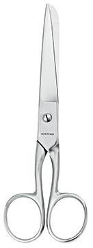 WEDO Schere 909556 153mm Stahl silber