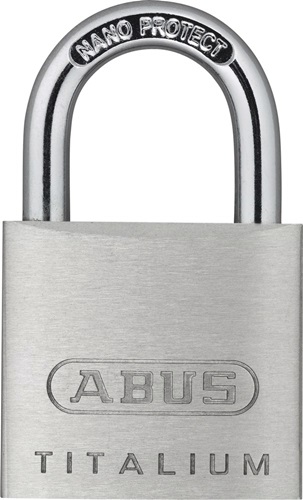 Zylindervorhangschloss 64TI/30 gl Schlosskörper-B.30mm Titalium gl.6311 ABUS