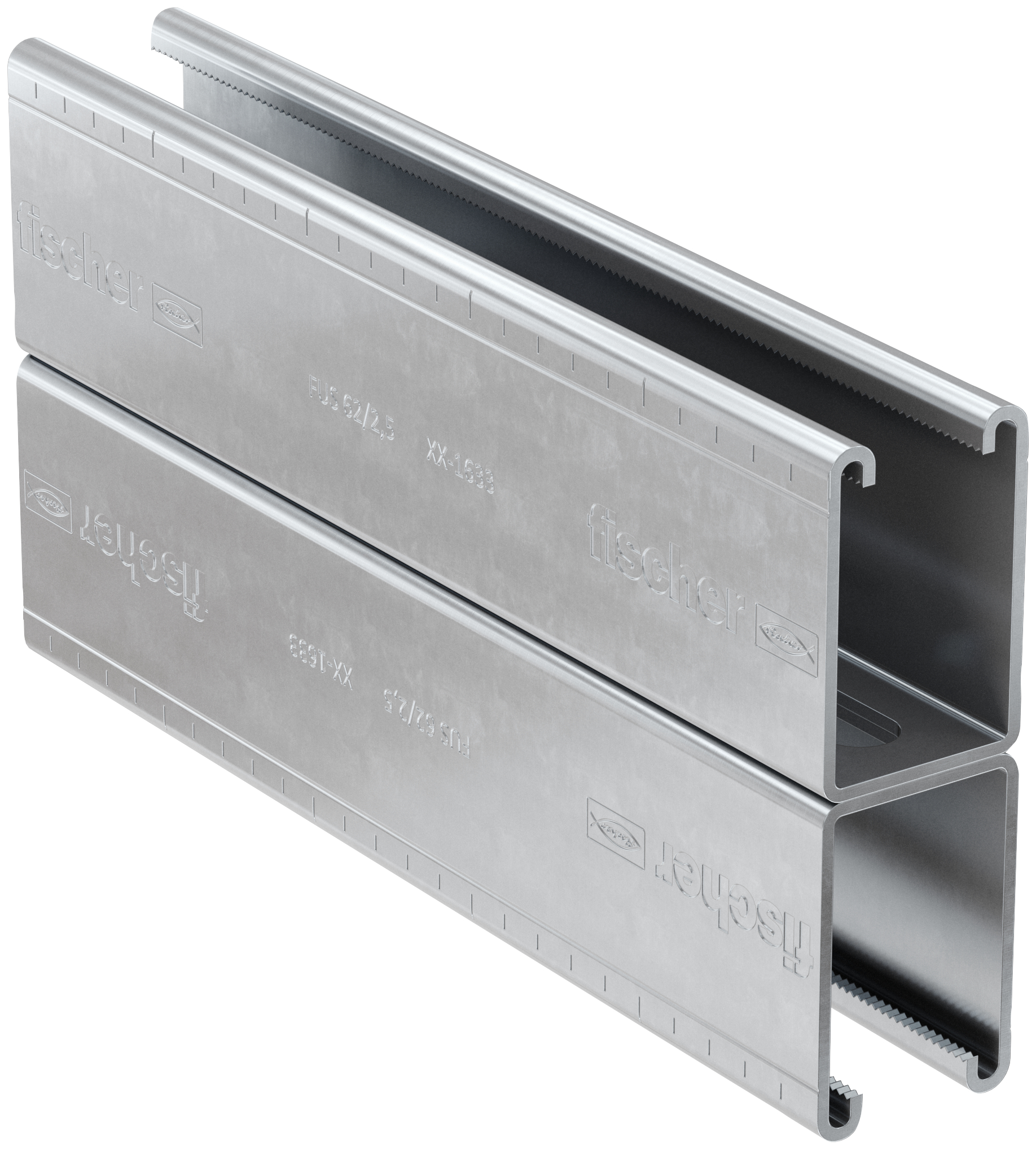 fischer Montageschiene FUS 62D / 2,5 - 6 m