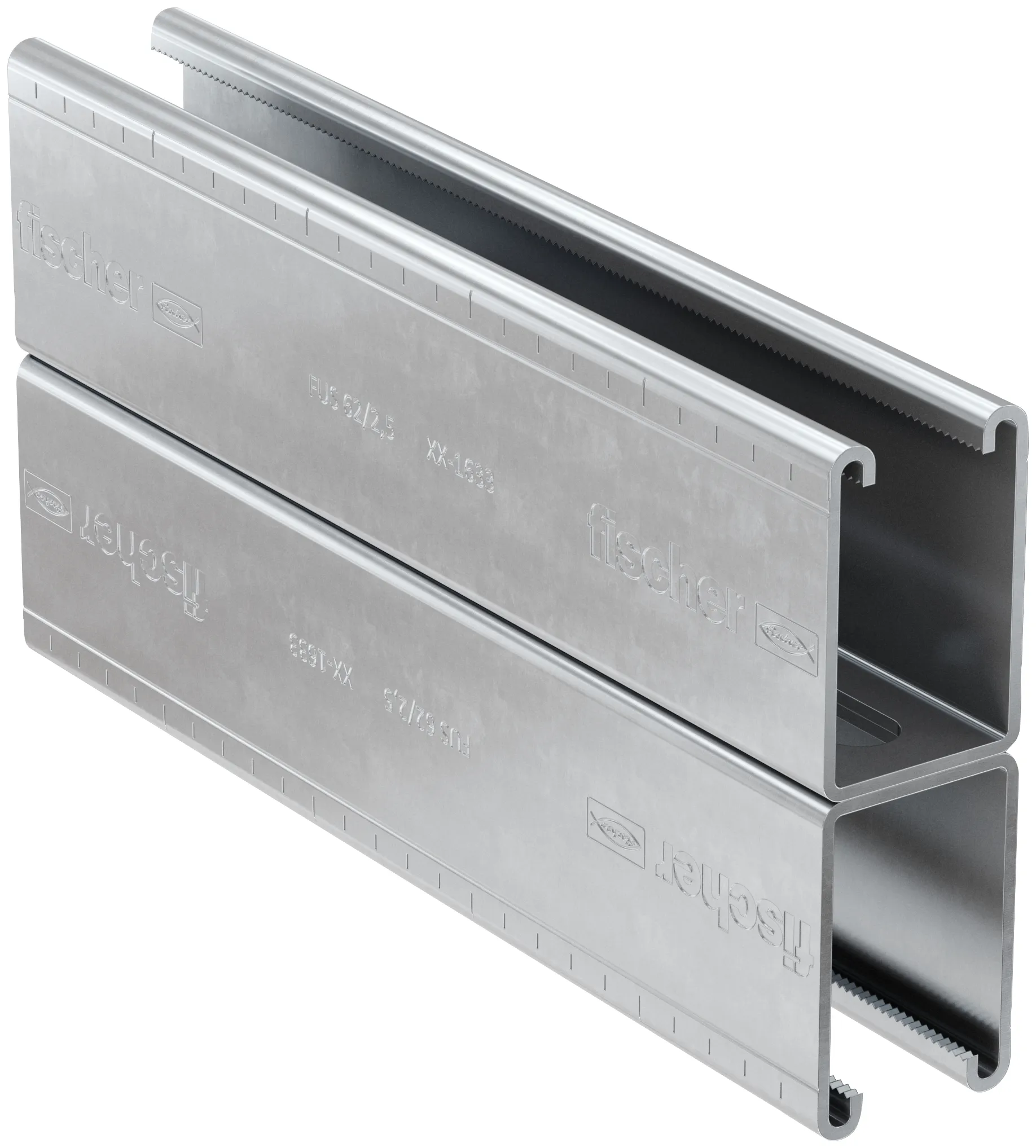 fischer Montageschiene FUS 62D / 2,5 - 6 m