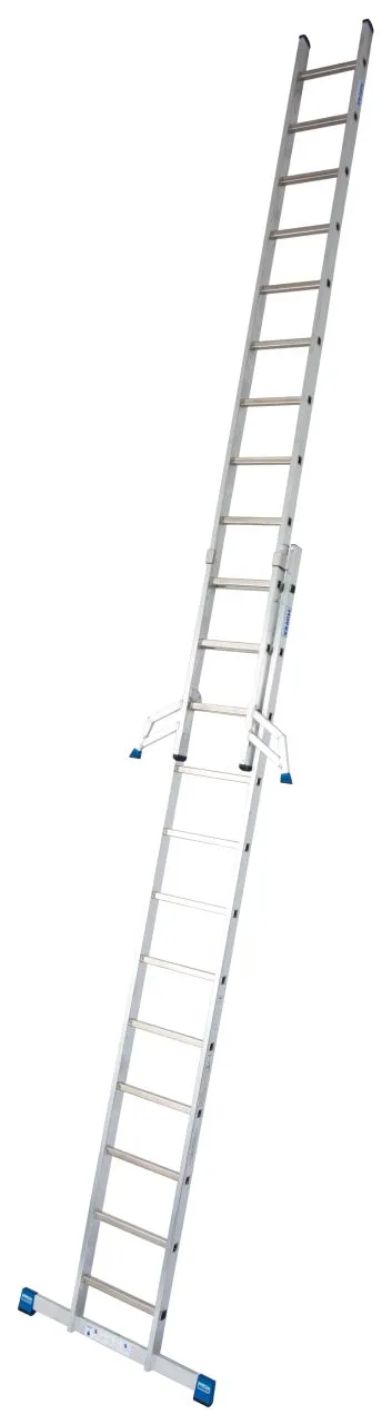 Krause STABILO Sprossen-SchiebeLeiter zweiteilig 2x12 Sprossen