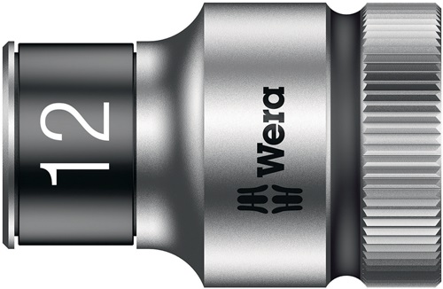 Steckschlüsseleinsatz 8790 HMC HF 1/2 Zoll 6-kant SW 12mm L.37mm WERA