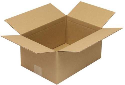 Faltkarton 1-wellig Höhenrillung Maße 325x230x160mm A4 Qualität 1.20 B braun