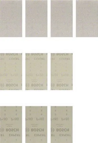 Bosch Schleifnetz-Set EXPERT M480 Abm.80x133mm Körnung 4x80/3x120/3x180 10 St.