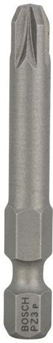 Bosch Schrauberbit Extra-Hart ISO1173 E6.3 PZ 3 L.49mm 1/4Zoll-Außen-6kt 3er