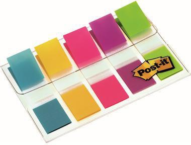 Post-it Haftstreifen Index Mini 6835CBEU sortiert 5x20 St./Pack.