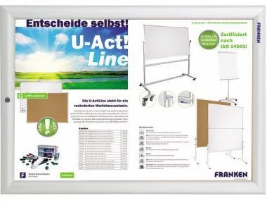 Franken Wechselrahmen BS1902 35,9x48,2x1,7cm alu