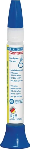 Cyanacrylatklebstoff VA 1401 12g farblos,klare Flüssigkeit Pen-System WEICON