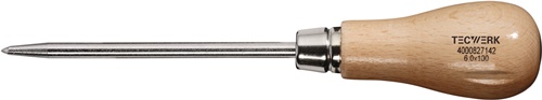 TECWERK Vorstecher/Aufreiber m.Rundspitze H-Heft Gesamt-L.190mm 