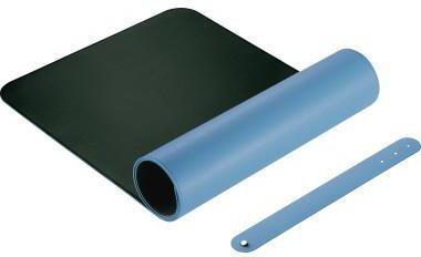 SIGEL Schreibunterlage SA602 Lederimitat 80x30cm blau/grün