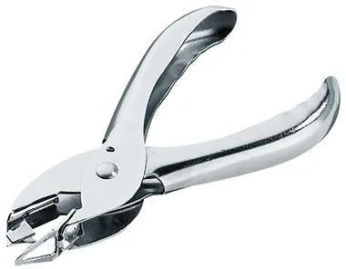 Soennecken Enthefterzange 3457 für Heftklammern silber