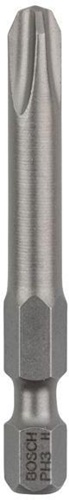 Bosch Schrauberbit Extra-Hart ISO1173 E6.3 PH 3 L.49mm 1/4Zoll-Außen-6kt 25St.