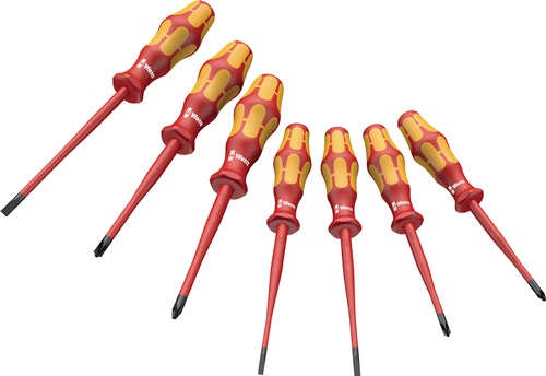 Schraubendrehersatz 160 iSS/7 7-tlg.Schlitz/PH/+-(SL/PZD)