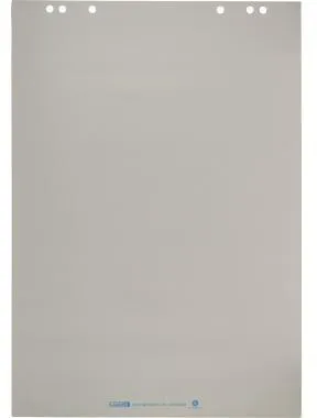 Landre Flipchartblock 100050588 68x99cm 20Bl gel. bl. 5 St./Pack.