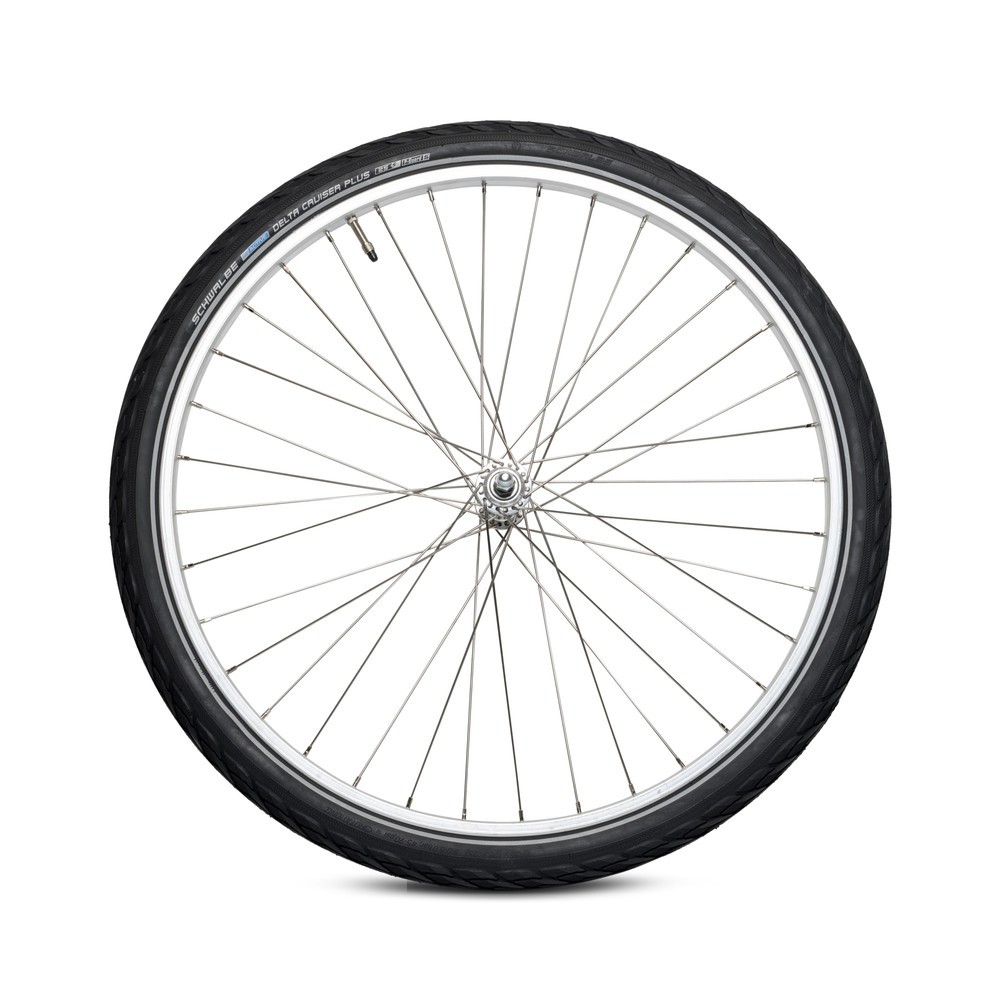 Vorderrad für Betriebsfahrrad Ameise®, mit verstärkten Nirospeichen