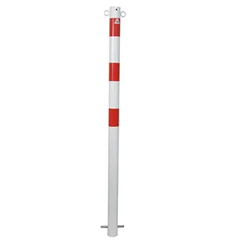 Absperrpfosten Stahlrohr Ø 60 x 2,5 mm ortsfest zum Einbetonieren