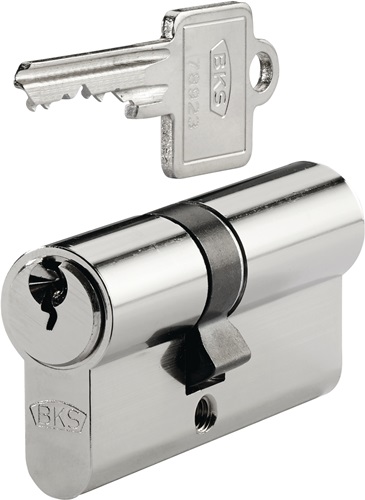 Profildoppelzylinder PZ 8802 Not- und Gefahrenfunktion einseitig Anzahl Schlüssel 3 verschiedenschließend BKS