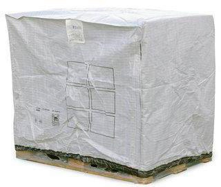 Palettenhaube Mehrweg Maße 1160x1160x1100mm PP TRANSPAK