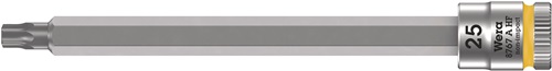 Steckschlüsseleinsatz 8767 A HF TORX® 1/4 Zoll T25 L.100mm WERA