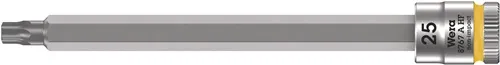Steckschlüsseleinsatz 8767 A HF TORX® 1/4 Zoll T25 L.100mm WERA