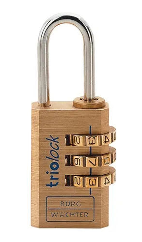 Zahlenvorhangschloss Combi Lock 80 Schlosskörper-B.30mm MS BURG-WÄCHTER