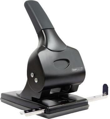 RAPESCO Locher ALU-65 1015 65Blatt Anschlagschiene schwarz