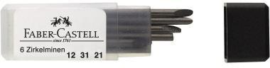 Faber-Castell Zirkelmine 123121 in Dose 6 St./Pack.