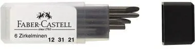 Faber-Castell Zirkelmine 123121 in Dose 6 St./Pack.