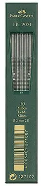 Faber-Castell Fallmine TK 9071 127102 2mm 2B 10 St./Pack.