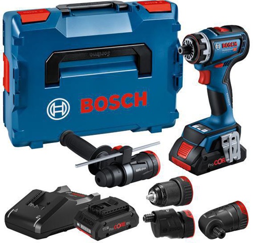Bosch Akku-Bohrschrauber GSR 18V-90 FC Sp.18V Drehm.36-90Nm o.Akku i.L-BOXX