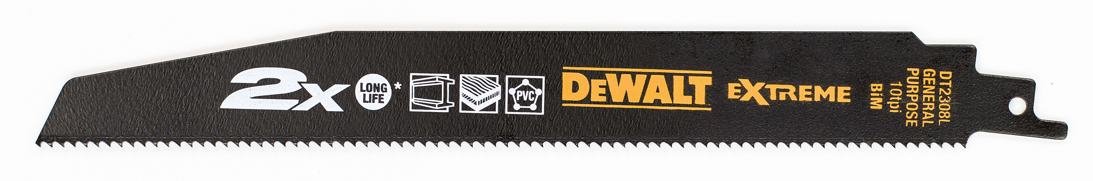 DEWALT DT2308L-QZ Säbelsägeblatt BIM Multi 228 mm 5 Stück