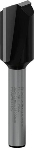 Bosch Nutfräser Standard for Wood Arbeits-L.19,5mm D.12,7mm L.51mm Schaft 6mm