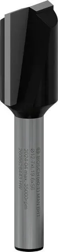Bosch Nutfräser Standard for Wood Arbeits-L.19,5mm D.12,7mm L.51mm Schaft 6mm